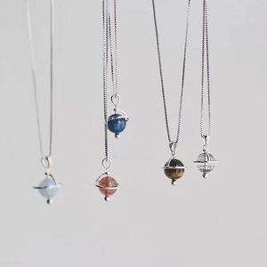 “Planet “ Stones handmade necklaces